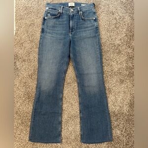 Citizens of Humanity Isola style cropped flare/bootcut jeans size 25 (like new)